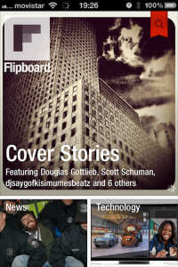 portada de flipboard con los titulares